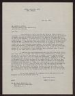 Letter from Albert D. Ayres to Scott M. Loftin